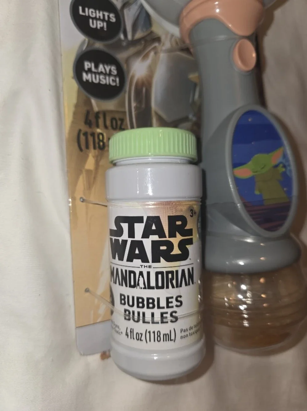 Star Wars The Child Bubble Blower Toy - Green